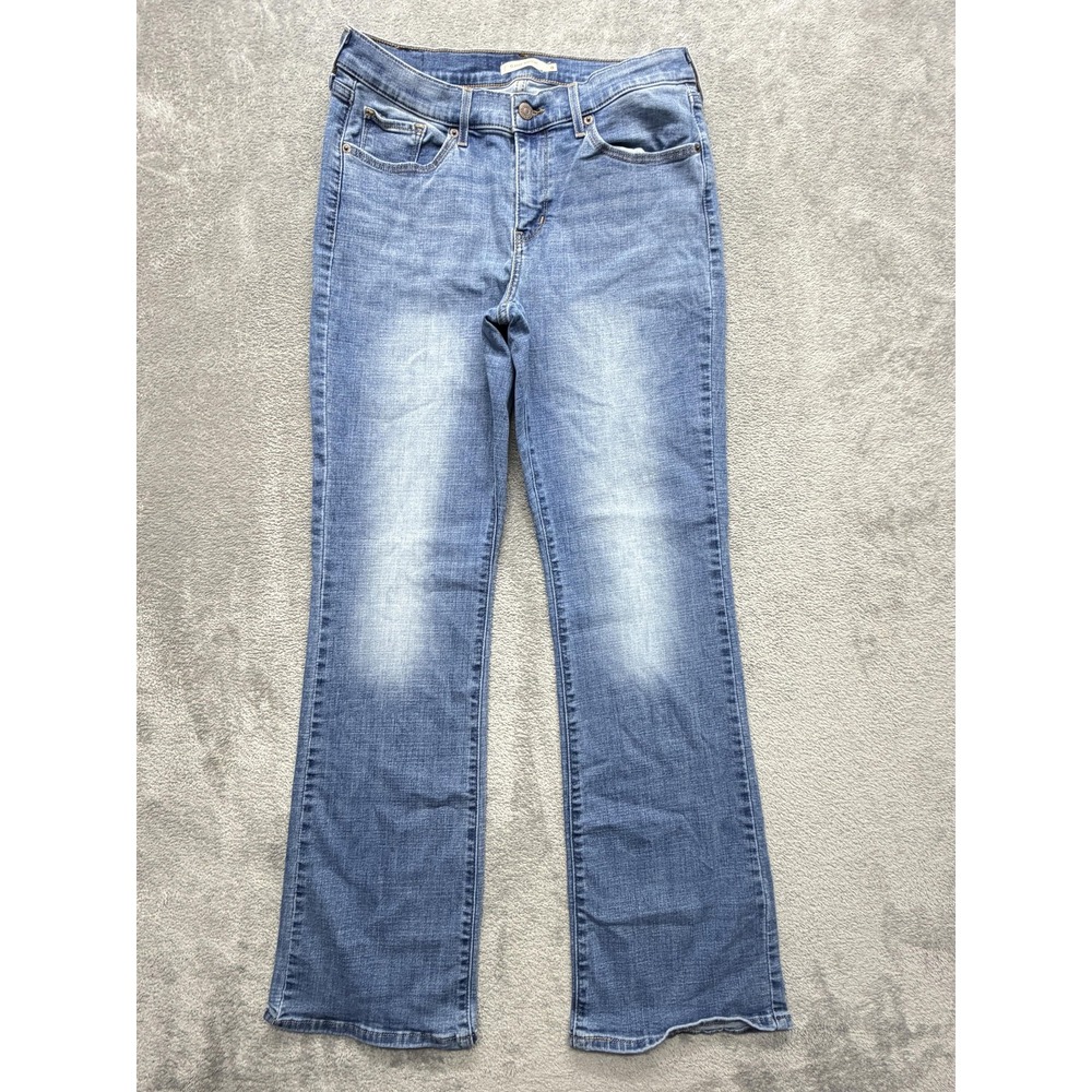 Levi's Jeans Womens 8 Blue‎ Bootcut High Rise Stretch Light Wash